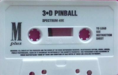 3-D Pinball - Cart - Front Image