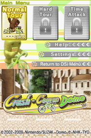 Crash-Course Domo - Screenshot - Game Title Image