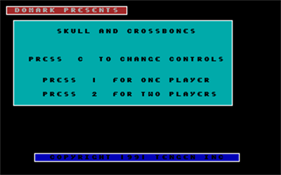 Skull & Crossbones - Screenshot - Game Title