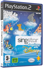 SingStar: Singalong with Disney - Box - 3D Image