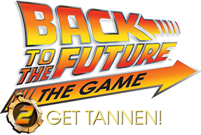 Back to the Future Ep 2: Get Tannen! - Clear Logo Image