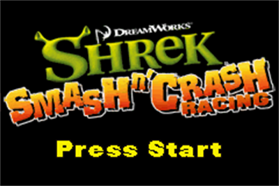 Shrek: Smash n' Crash Racing - Screenshot - Game Title Image