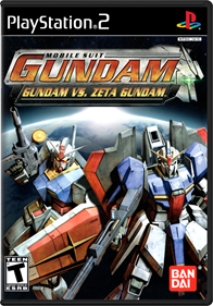 Mobile Suit Gundam: Gundam vs. Zeta Gundam  - Box - Front - Reconstructed Image