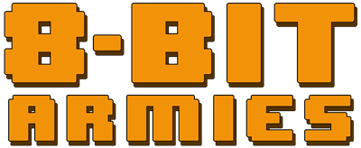 8-Bit Armies - Clear Logo Image