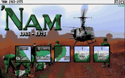 'Nam 1965-1975 - Screenshot - Game Title Image