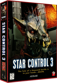 Star Control 3 - Box - 3D Image