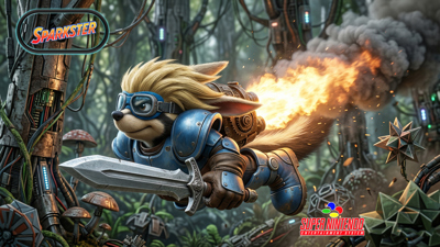 Sparkster - Fanart - Background Image