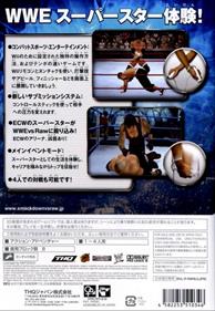 WWE SmackDown vs. Raw 2008 - Box - Back Image