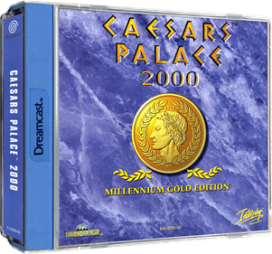 Caesars Palace 2000: Millennium Gold Edition - Box - 3D Image