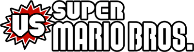 Vs. Super Mario Bros. - Clear Logo Image
