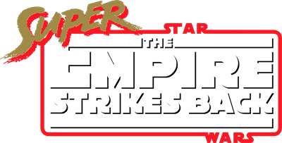 Super Star Wars: The Empire Strikes Back - Clear Logo Image