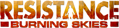 Resistance: Burning Skies - Clear Logo Image