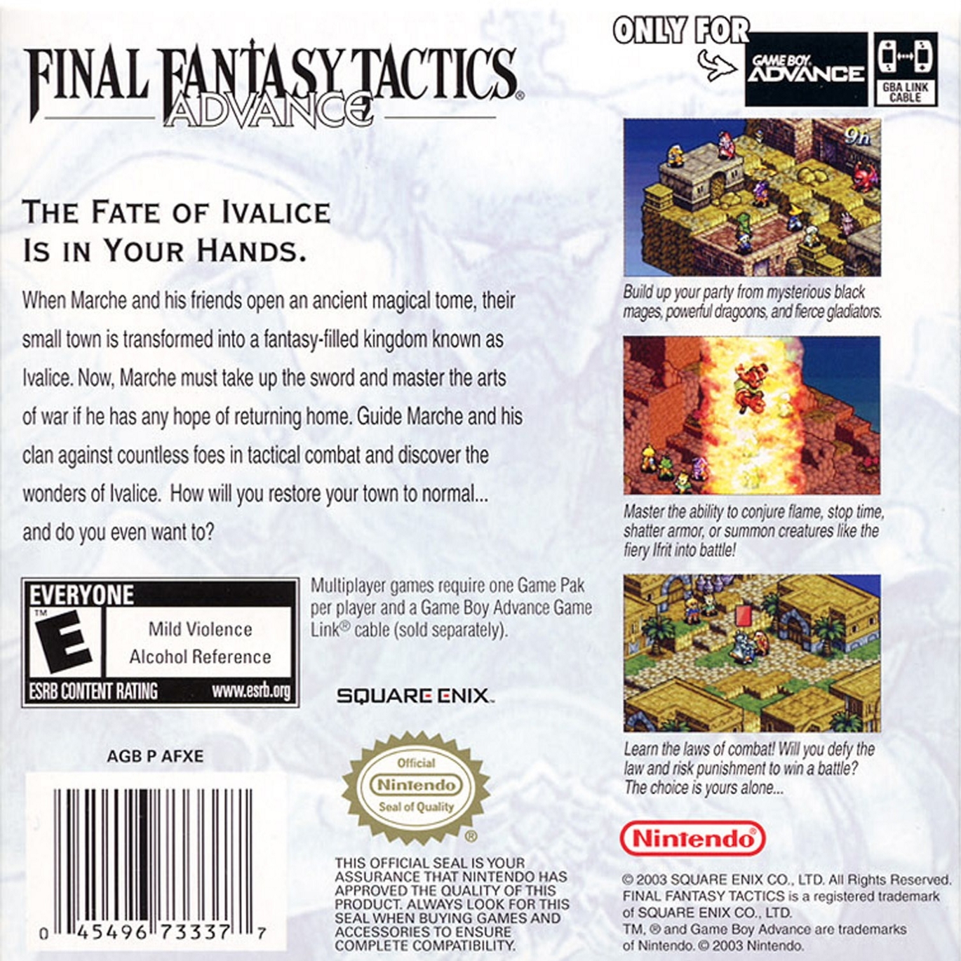 Final Fantasy Tactics Advance Images Launchbox Games Database