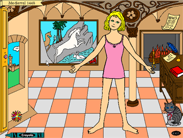 Crayola Magic Princess: Paper Doll Maker - Screenshot - Gameplay Image