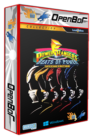 Power Rangers: Beats of Power - Box - 3D Image