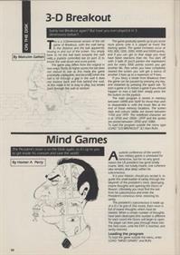 Mind Games - Advertisement Flyer - Front Image