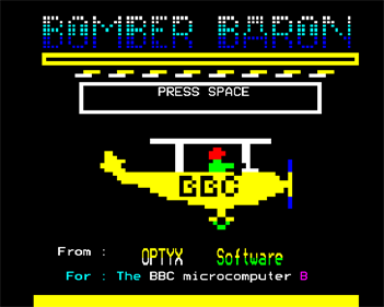 Bomber Baron - Screenshot - Game Title Image