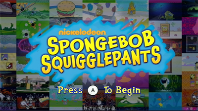 SpongeBob Squigglepants - Screenshot - Game Title Image