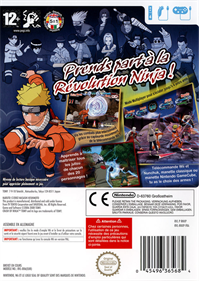 Naruto: Clash of Ninja Revolution - Box - Back Image