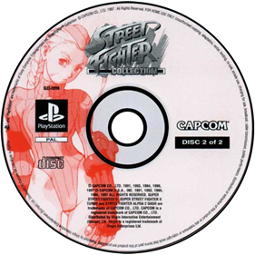 Street Fighter Collection - Disc Image