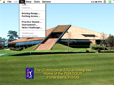 PGA Tour Golf II - Screenshot - Game Select Image