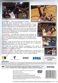 ESPN NBA 2K5 - Box - Back Image