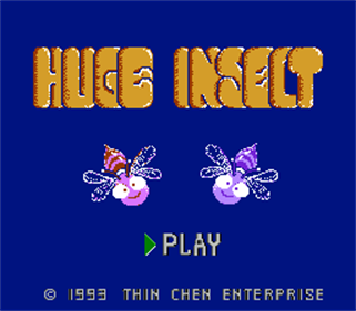 Huge Insect - Screenshot - Game Title Image