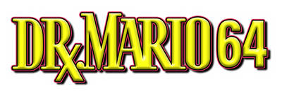 Dr. Mario 64 - Clear Logo Image