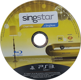 SingStar Chart Hits - Disc Image