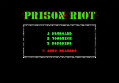 Prison Riot  - Screenshot - Game Select Image