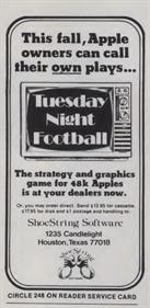 Tuesday Night Football - Box - Front Image