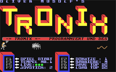 Tronix - Screenshot - Game Title Image