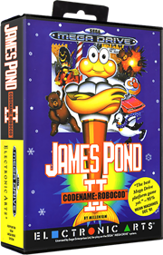 James Pond II: Codename: RoboCod - Box - 3D Image
