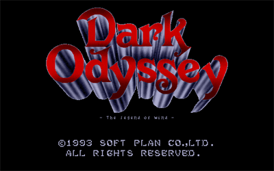 Dark Odyssey - Screenshot - Game Title Image
