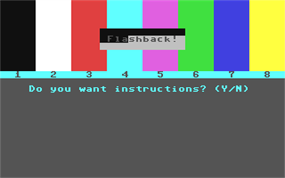 Flashback! - Screenshot - Game Title Image