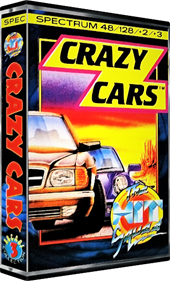 Crazy Cars  - Box - 3D Image