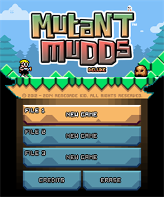 Mutant Mudds - Screenshot - Game Title Image