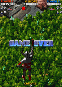Ultra X Weapons - Screenshot - Game Over Image