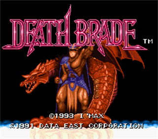 Mutant Fighters: Death Brade - Screenshot - Game Title Image