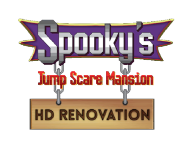 Spooky's Jump Scare Mansion: HD Renovation - Clear Logo Image