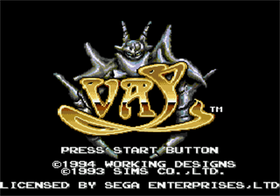 Vay - Screenshot - Game Title Image