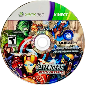 Marvel Avengers: Battle for Earth - Disc Image