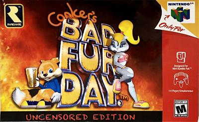 Conker's Bad Fur Day: Uncensored Edition - Fanart - Box - Front Image