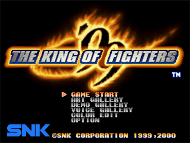 The King of Fighters '99 - Screenshot - Game Title Image