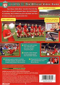 Club Football: Liverpool FC - Box - Back Image