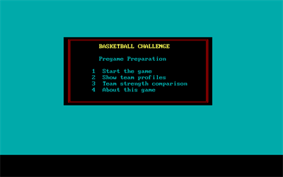 Basketball Challenge - Screenshot - Game Select Image