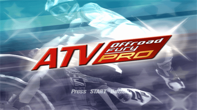 ATV Offroad Fury Pro - Screenshot - Game Title Image