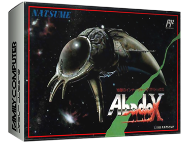 Abadox: The Deadly Inner War - Box - 3D Image