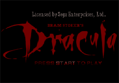 Mary Shelley's Frankenstein / Bram Stoker's Dracula - Screenshot - Game Title Image