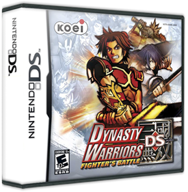 Dynasty Warriors DS: Fighter's Battle - Box - 3D Image